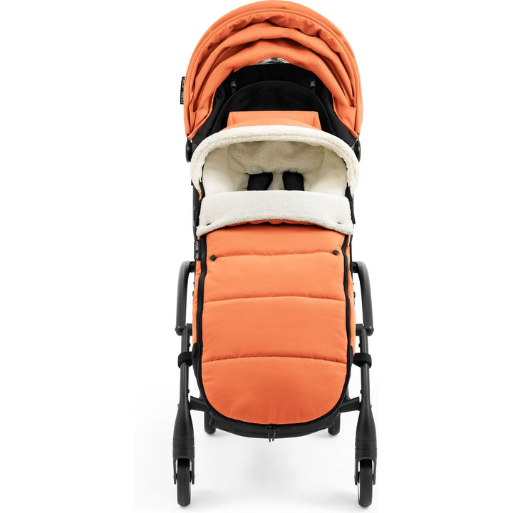 Peach YOYO Footmuff by Stokke, water-repellent stroller footmuff
