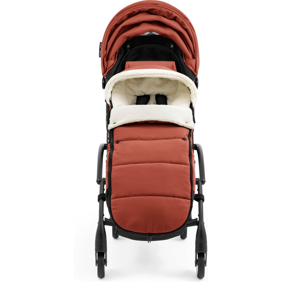 Berry YOYO Footmuff by Stokke, water-repellent stroller footmuff