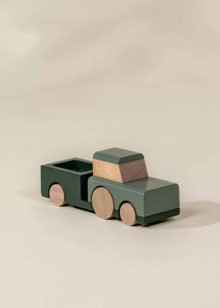 Wooden Vehicle - Farm Tractor