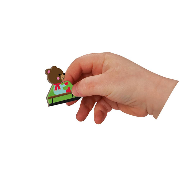 Best magnetic toys for kids winter scene by Janod 4 Seasons set
