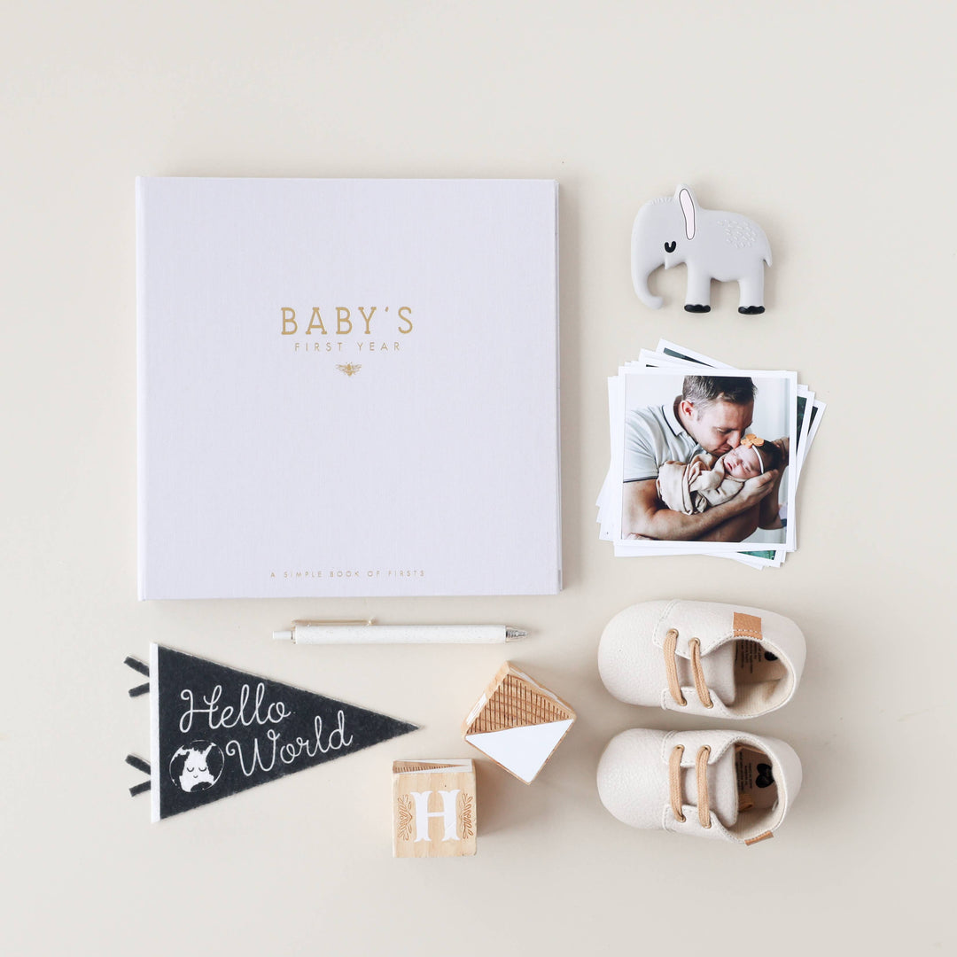 Luxury Baby Memory Book | Honey Bee