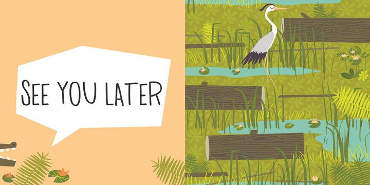 Gibbs Smith Gotta Go, Buffalo, A Silly Book of Fun Goodbyes board book