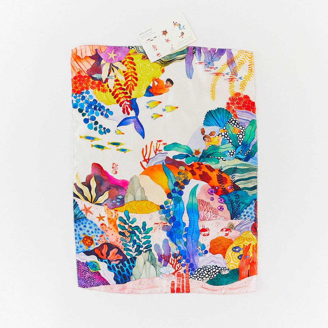 sea themed kids open ended play silk sarahs silks