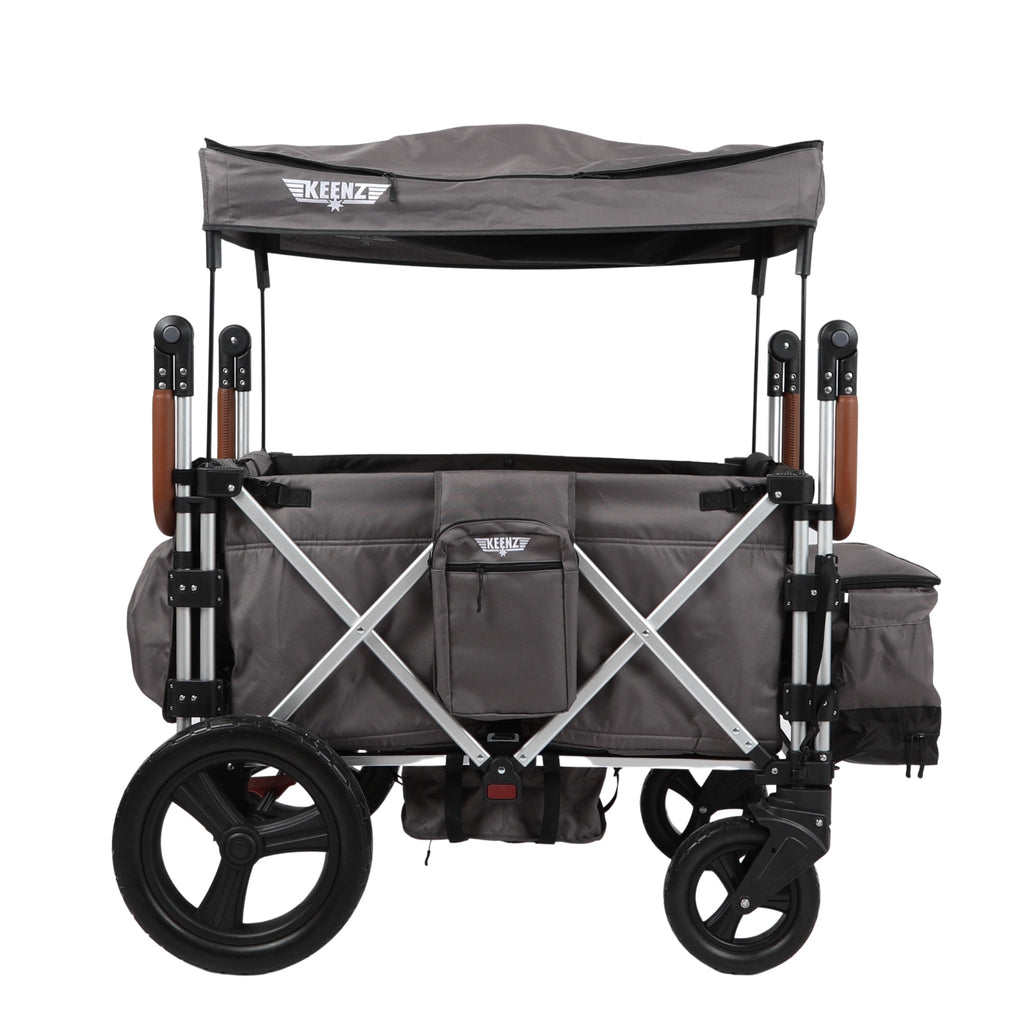 Keenz Grey 7S+ 4 seat wagon stroller