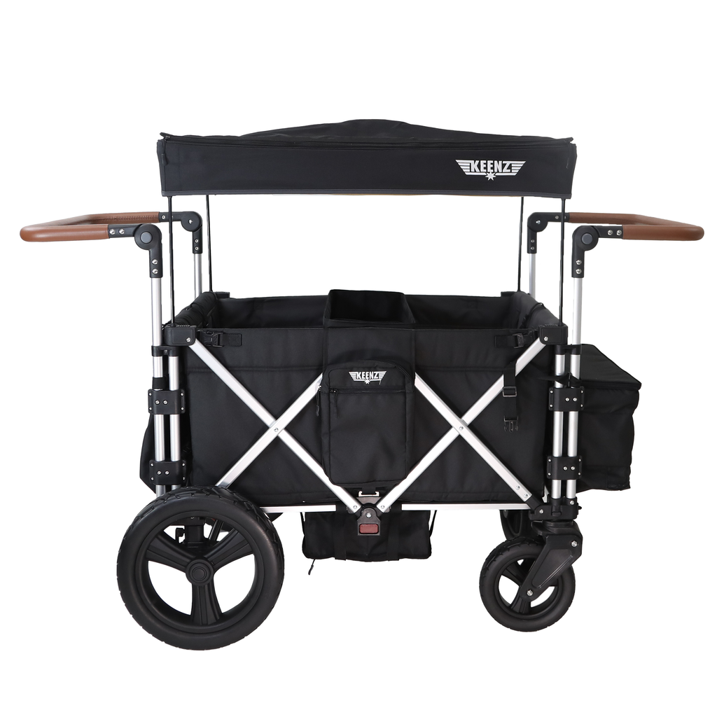 Keens 7S+ stroller wagon with canopy