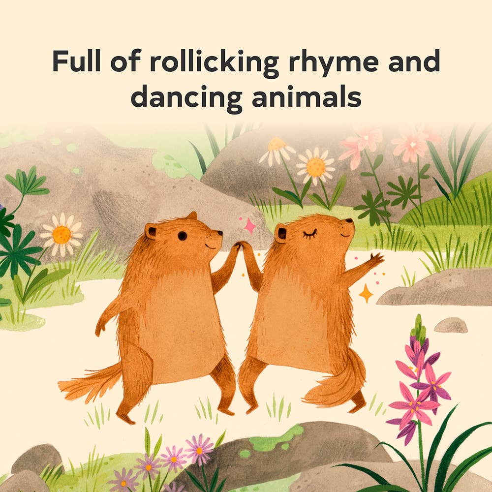 Full of rollicking rhyme and dancing animals in Chronicle Books Sunrise Dance