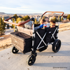 Keenz 7S+ baby wagon stroller in black