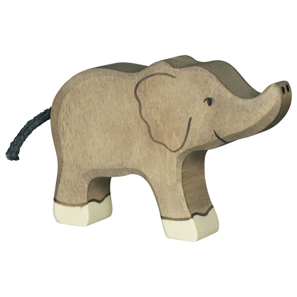 Holztiger Wooden Safari Animal Figurine elephant kids toys
