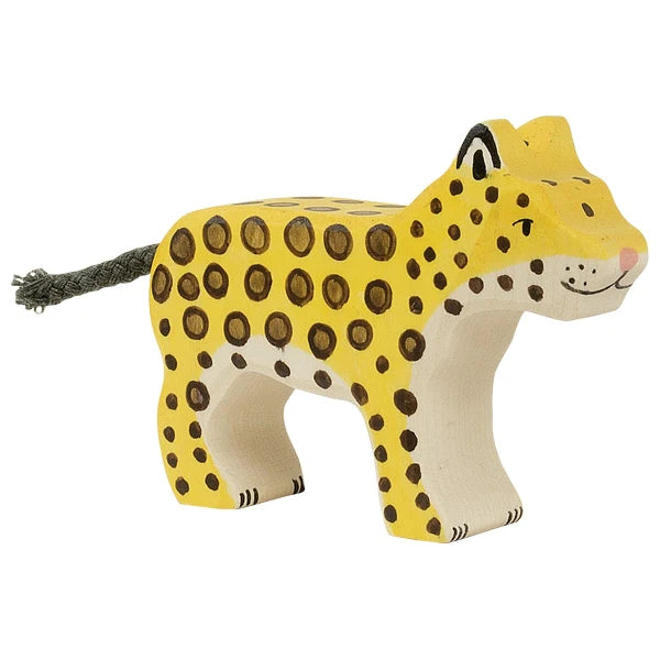 Holztiger Wooden Animals Safari Jaguar Kids toys