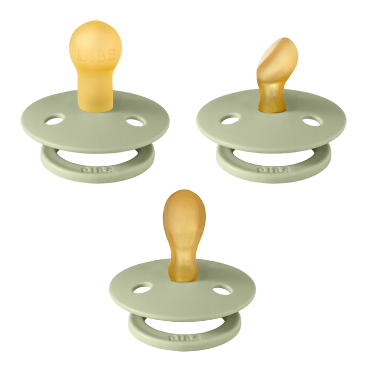 BIBS Pacifiers try-it collection in Sage