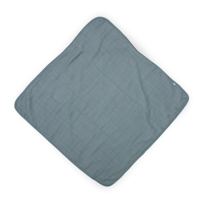 Little Unicorn Infant Hooded Towel - Sea featuring playful sea creature design, gentle baby bath towel for newborns