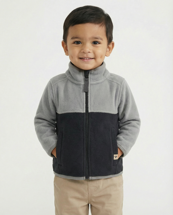 Unisex Trail Microfleece Printed Jacket - Infant Sizing