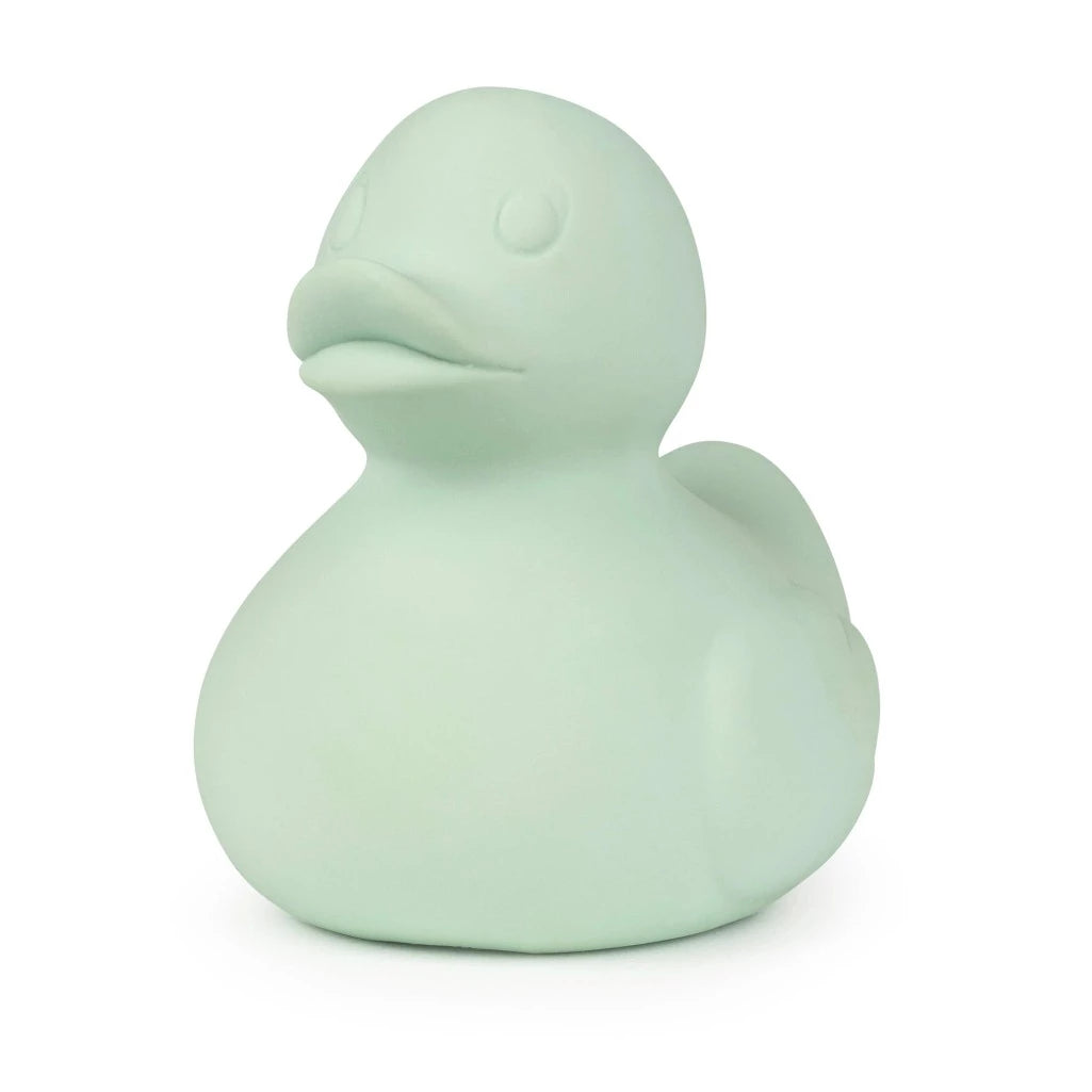 Oli & Carol Elvis Duck in Mint Water Safe toddler bath toys