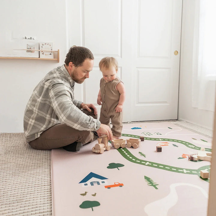 Tiny Land® Baby Playmat Forest Track Wonder perfect for any age, toddlers or infants