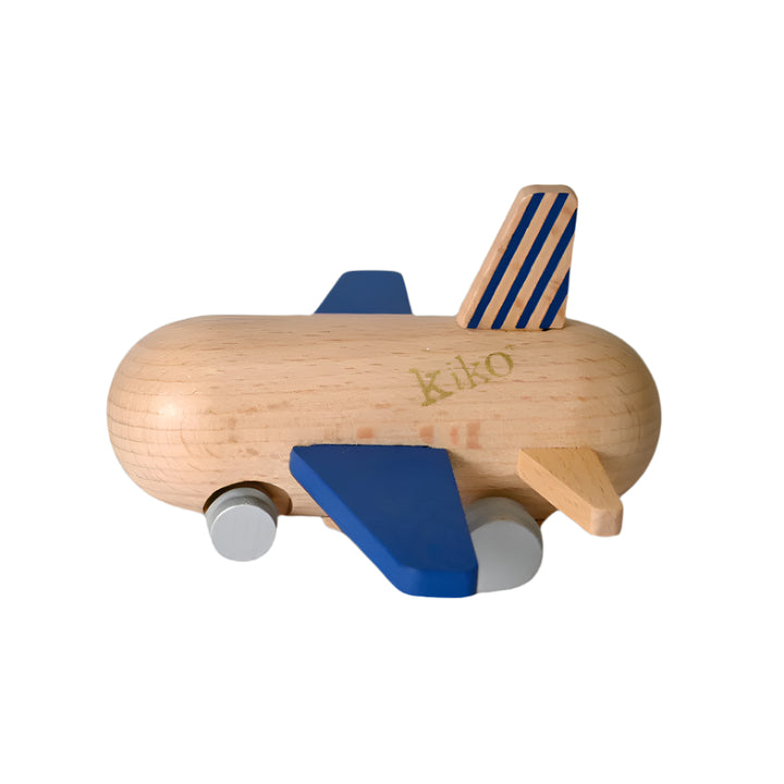 kiko+ co wooden mini jet airplane toy for baby 