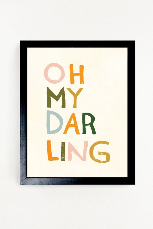 Clementine Kids Oh Darling decorative wall art