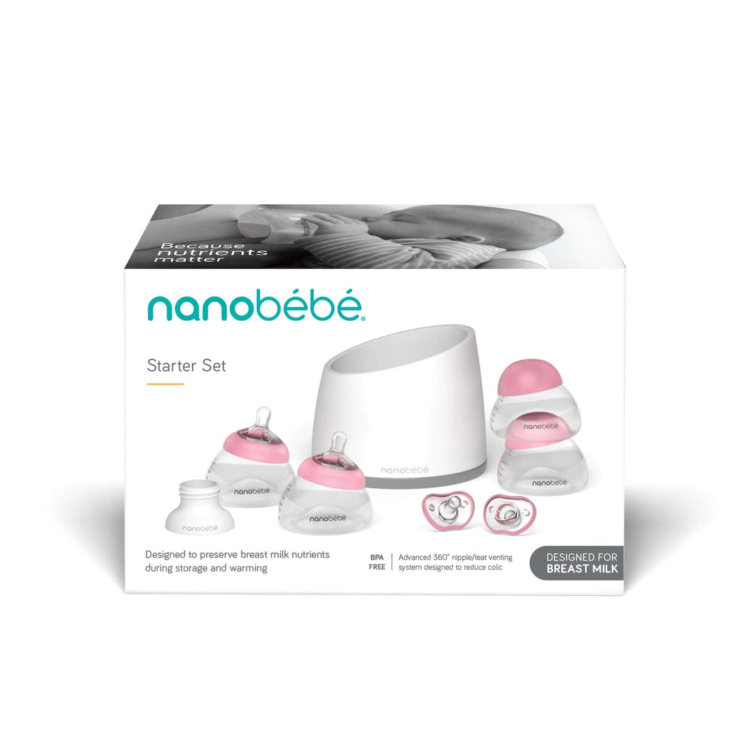 Nanobébé US Breastmilk Bottle Starter Set