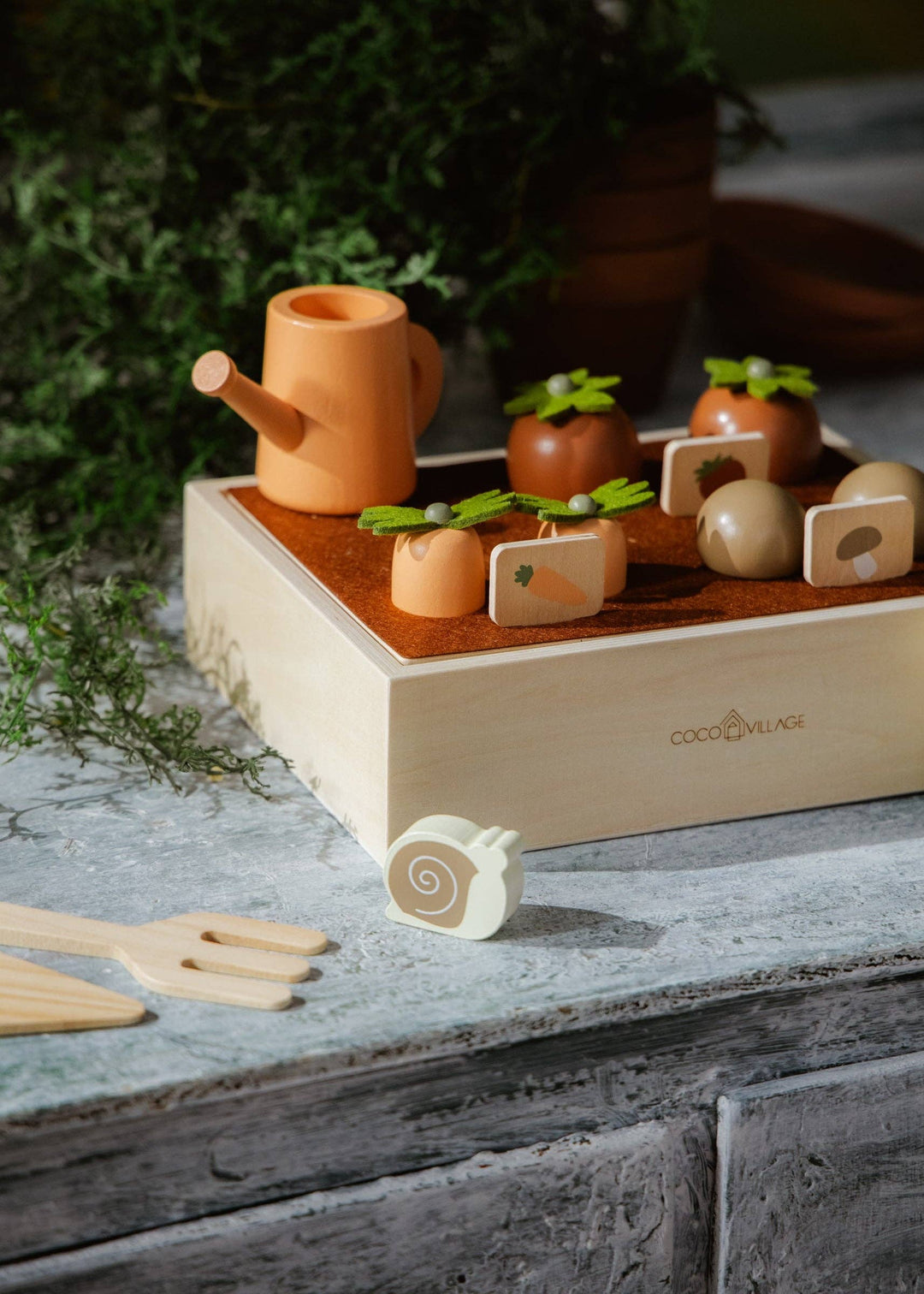 Wooden Gardening Playset and Accessories