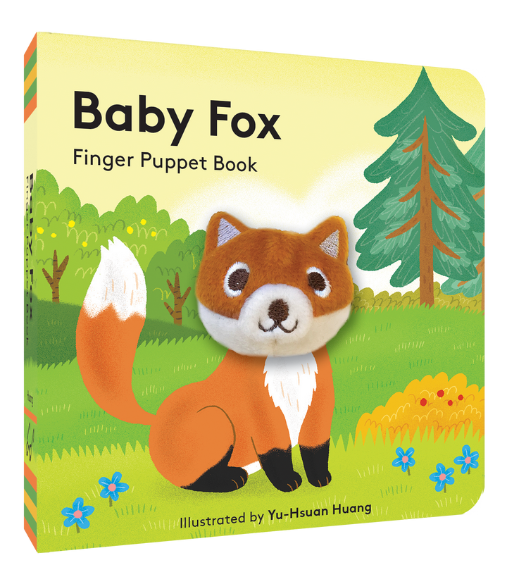 Baby Fox Finger Puppet Book children's board book by Chronicle Books
