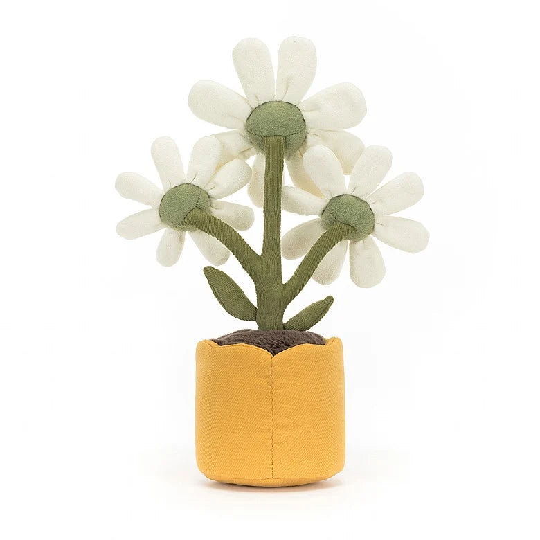 cute daisy plant stuffies by jelly cat