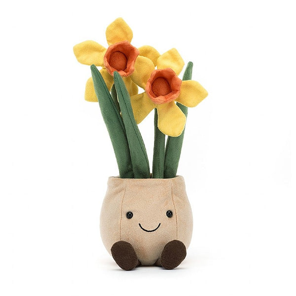 jelly cat adorable daffodil pot