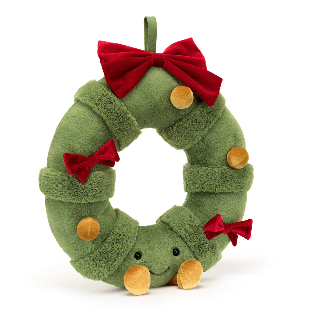 Jellycat plush amuseable decorated christmas wreath