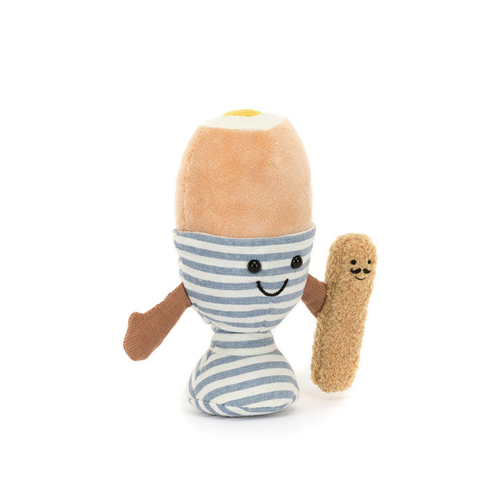 Jellycat Amuseables Eggetha Egg & Lance Soldier plush toy - holiday gift - cozy nursery accessory - main photo