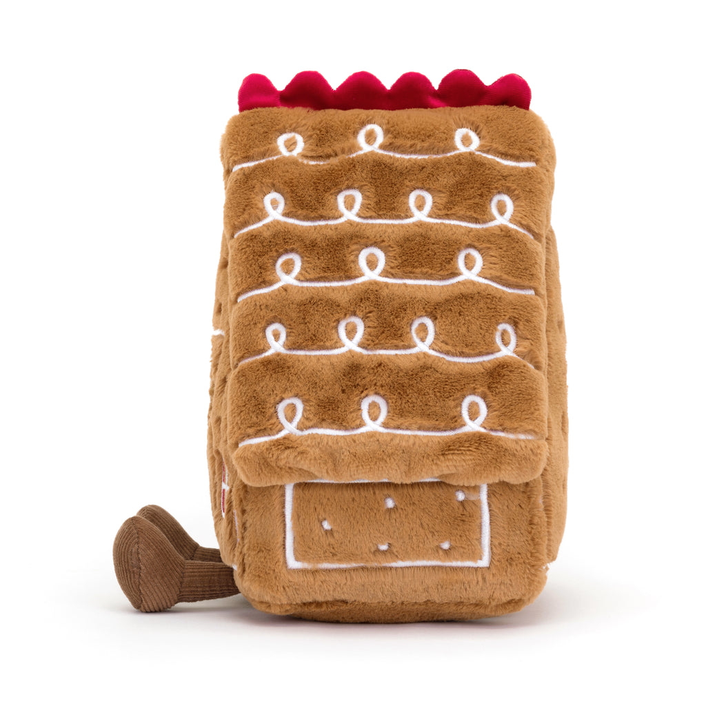 Jelly cats stuffed toy gingerbread house