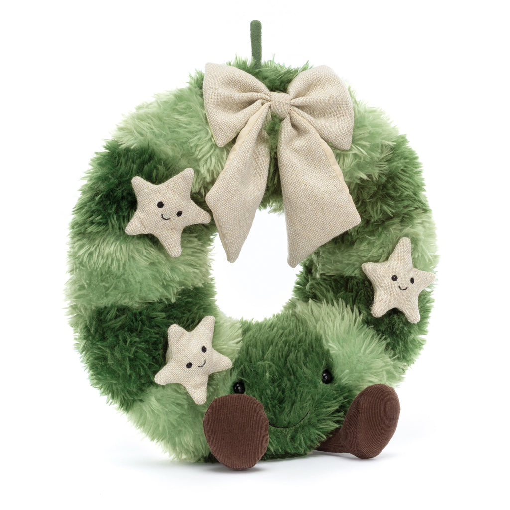 Jelly cat toys nordic spruce wreath