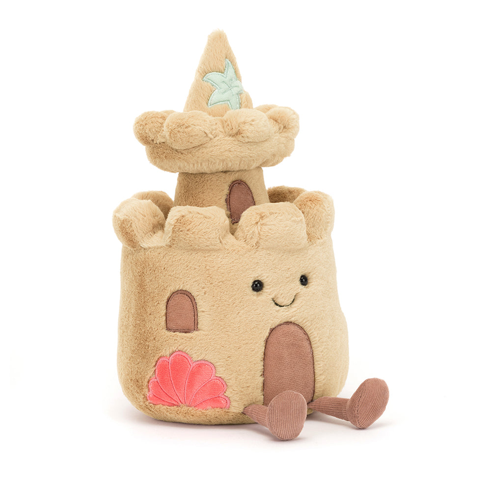 Jelllycat plush amuseble sand castle