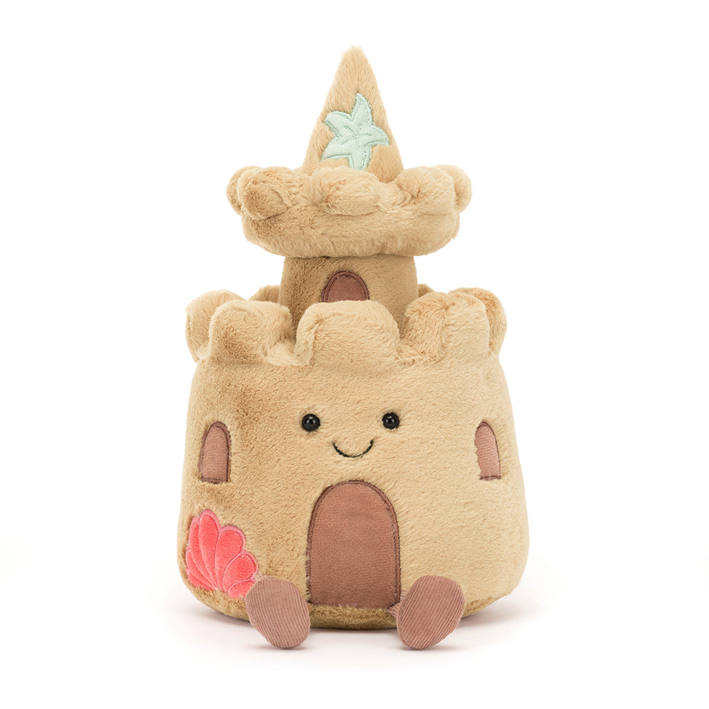 Jellycat plushies amuseable sand castle