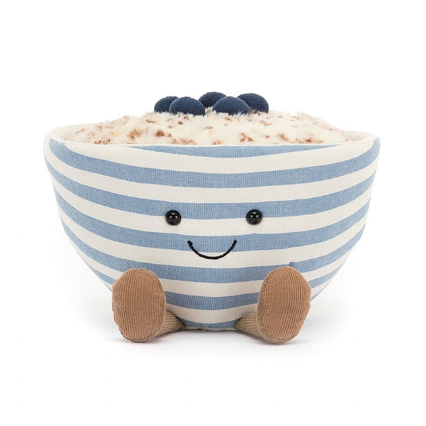 yummy amuseables bowl of oats by jelly cat