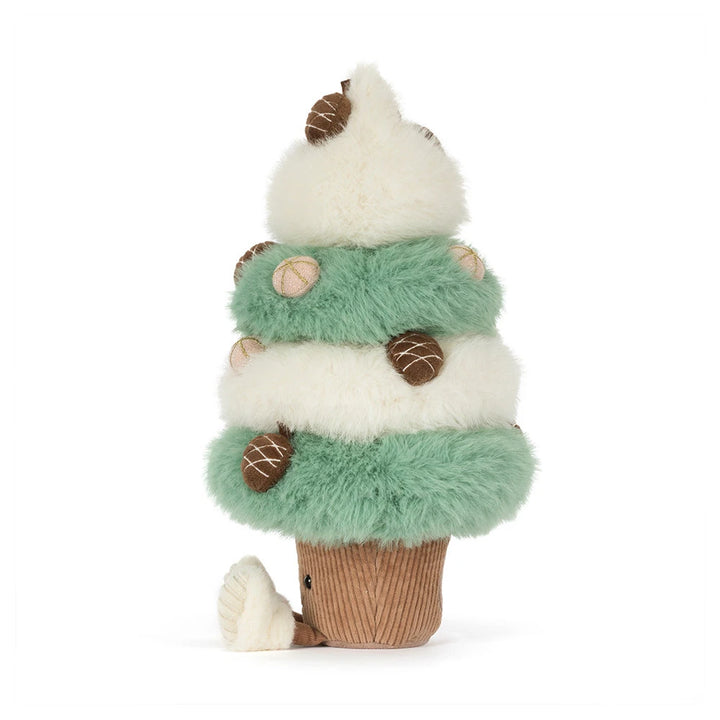 Amuseables Pinecone Tree by Jellycat, a cozy holiday Christmas tree plush gift