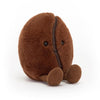 yummy coffee bean plush toy foodies by jelly cat