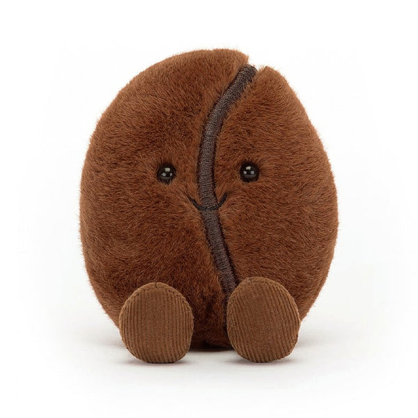 plush amuseable coffee bean by jellycat