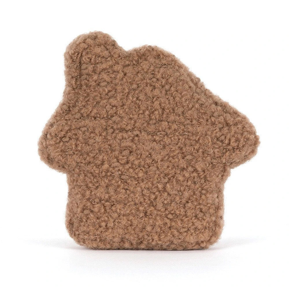 Jellycat Amuseables Molasi Cookie, cookie plush shown from another angle