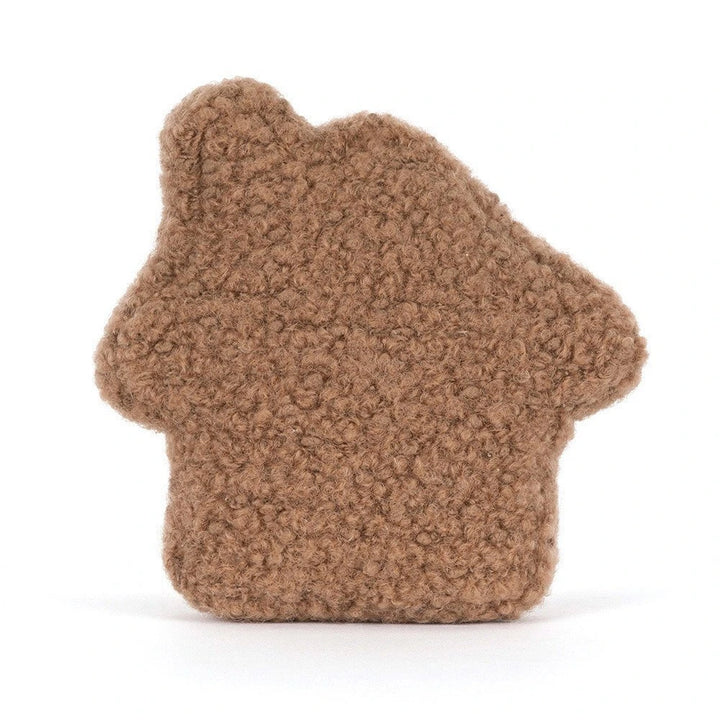 Jellycat Amuseables Molasi Cookie, cookie plush shown from another angle