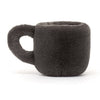 cuddly soft coffee cup by Jellycat