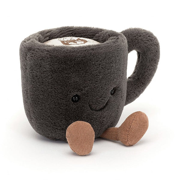 adorable plush coffee cup toy by jelly cat
