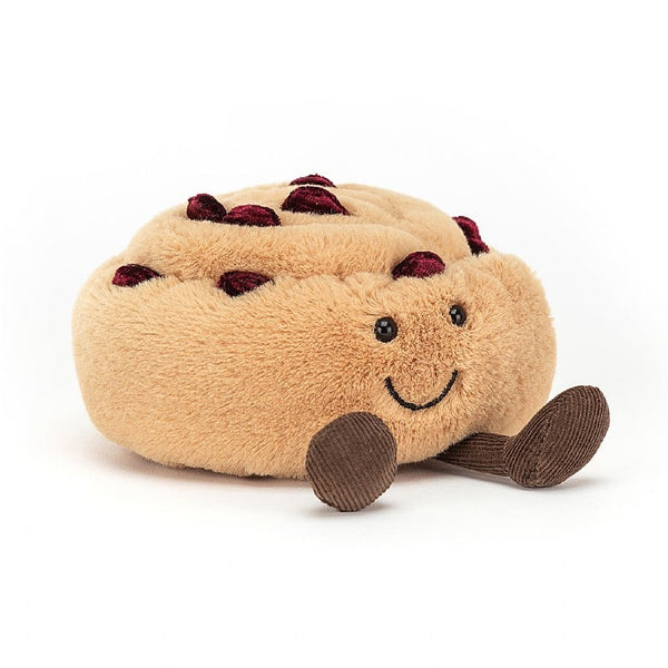 yummy pain au raisin plush stuffed foodies by jelly cat