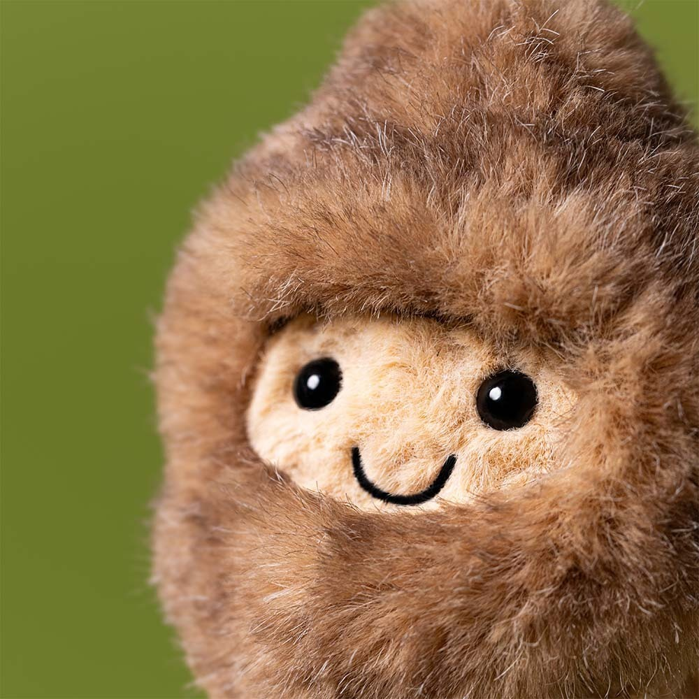 Jellycat Amuseables Peanut Yeti Outfit plush stuffed animal toy, soft bear in yeti costume stuffed toy, best children's toy - alternate angle
