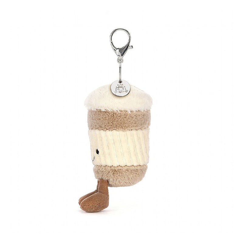 jellycat bag charm coffee plush toy