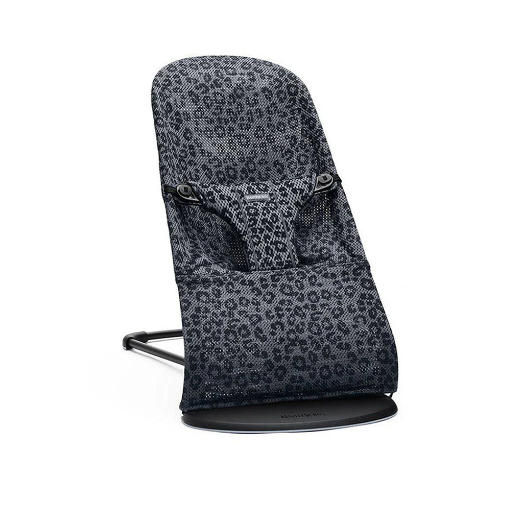 Leopard grey mesh baby bjorn baby bouncer seat