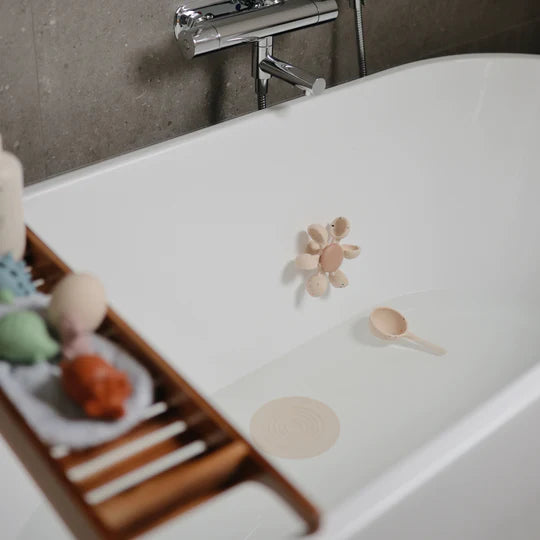 mushie suction water wheel spinning bath tub toy 