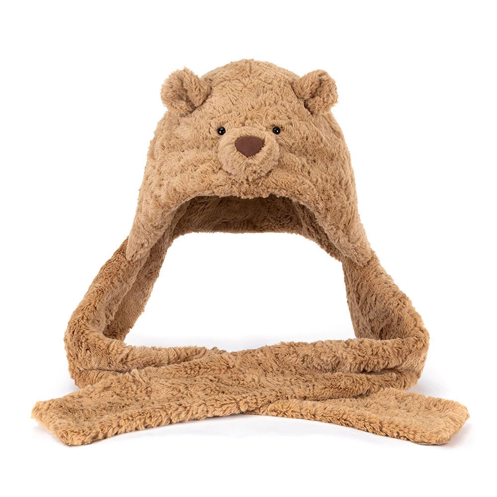 Bartholomew Bear Bundlesnug by Jellycat, close-up of lined interior