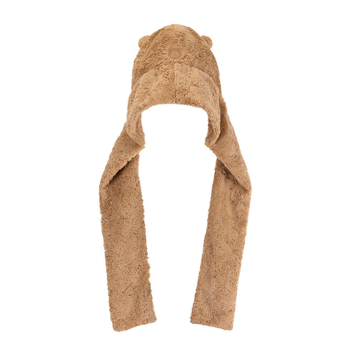 Bartholomew Bear Bundlesnug by Jellycat, back view