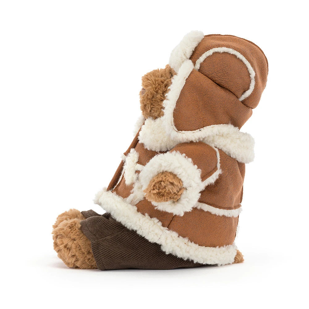 Bartholomew Bear 'Alpine' by Jellycat, a cozy holiday teddy bear gift