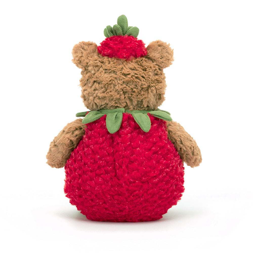 Jelly cats stuffed animal bartholomew strawberry bear