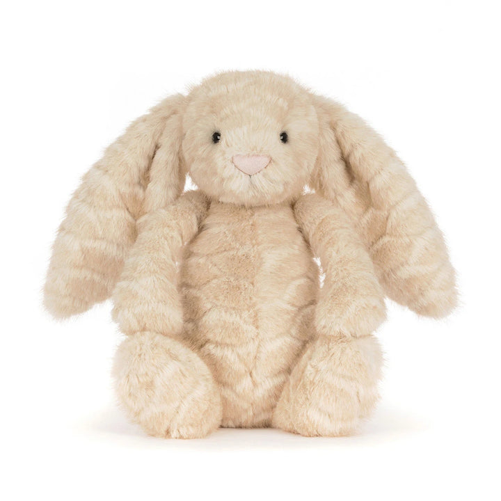 Holiday bunny plush: Jellycat Franilla Luxe Bunny, a Jellycat Christmas favorite