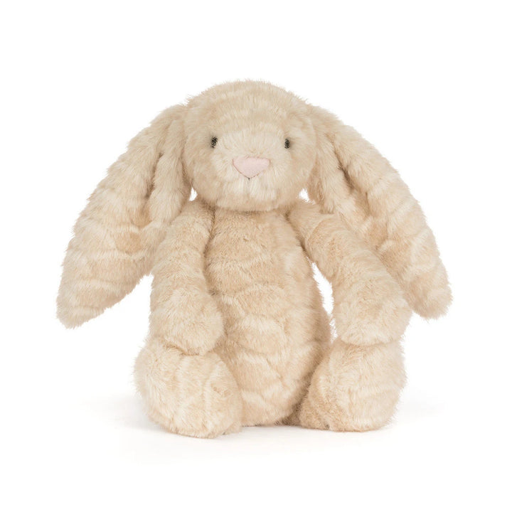 Jellycat Franilla Luxe Bunny, a soft bunny plush from the Jellycat winter collection